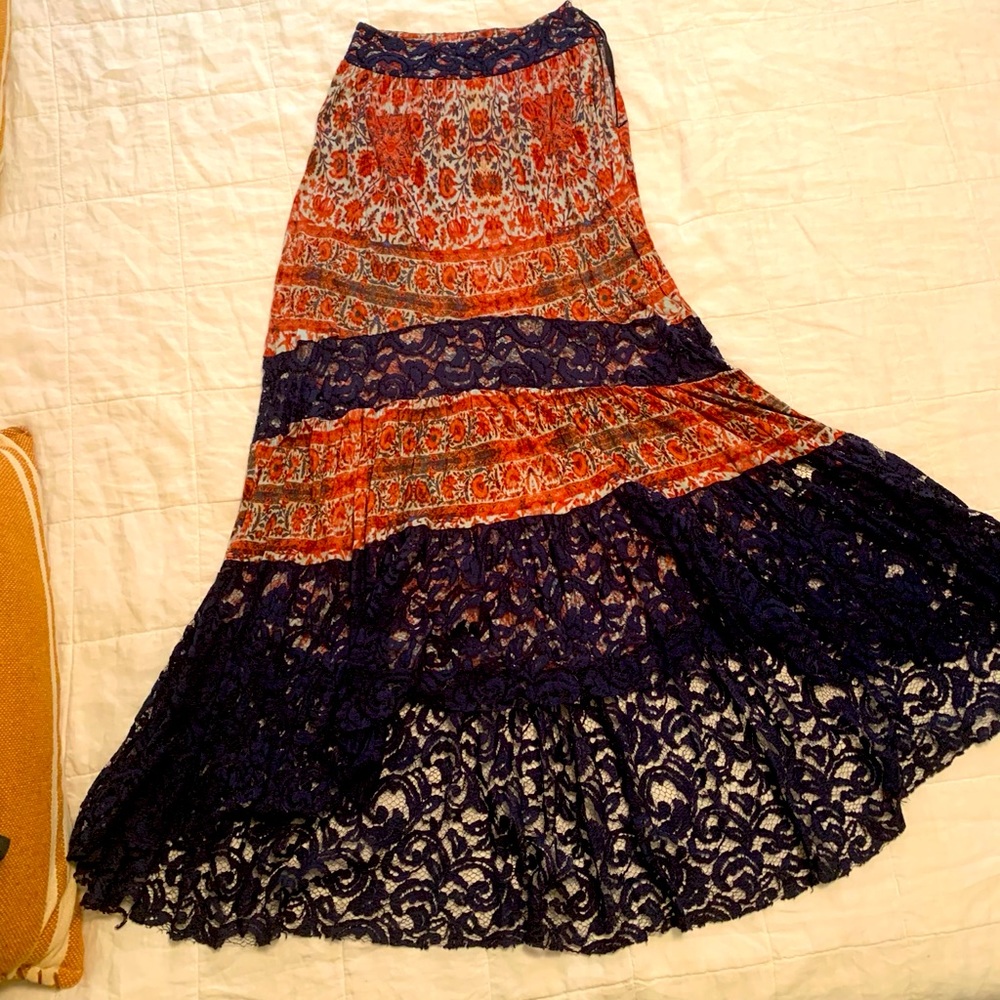Unique Maxi Skirt